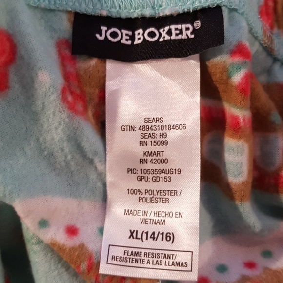Joe Boxer girls size XL 14/16 pajama set NWT - Picture 6 of 6